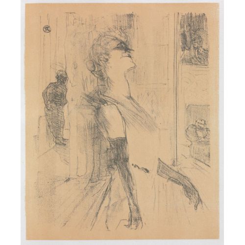 Henri De Toulouse Lautrec Portföyünden Dans La Glu Yele Guilbert Serie Anglaise Olarak Bilinen Henri De Toulouse Lautrec Portföyünden Dans La Glu Yele Guilbert Serie Anglaise Olarak Bilinen