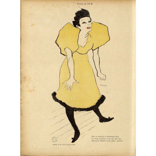 Henri De Toulouse Lautrec Brooklyn Museum Polaire From La Rire Henri De Toulouse Lautrec Brooklyn Museum Polaire From La Rire