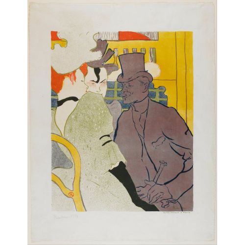 Henri De Toulouse Lautrec The Englishman At The Moulin Rouge II Henri De Toulouse Lautrec The Englishman At The Moulin Rouge II