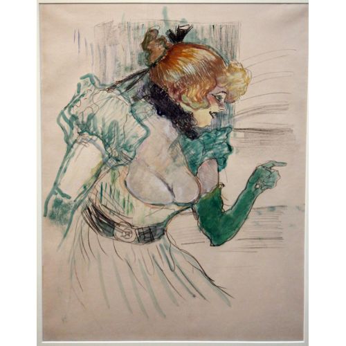 Henri De Toulouse Lautrec Star Konser Kafesinden Yeşil Dolly Eldivenli Şarkıcı Le Havre Henri De Toulouse Lautrec Star Konser Kafesinden Yeşil Dolly Eldivenli Şarkıcı Le Havre