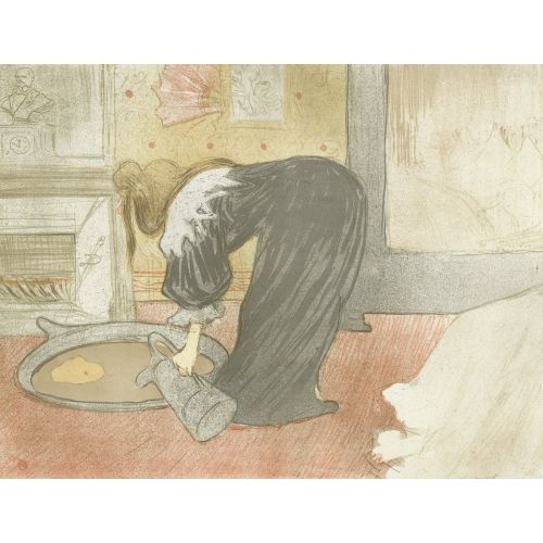 Henri De Toulouse Lautrec Elles Woman At The Tub Henri De Toulouse Lautrec Elles Woman At The Tub