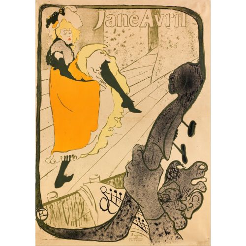 Henri De Toulouse Lautrec Jane Avril II Henri De Toulouse Lautrec Jane Avril II