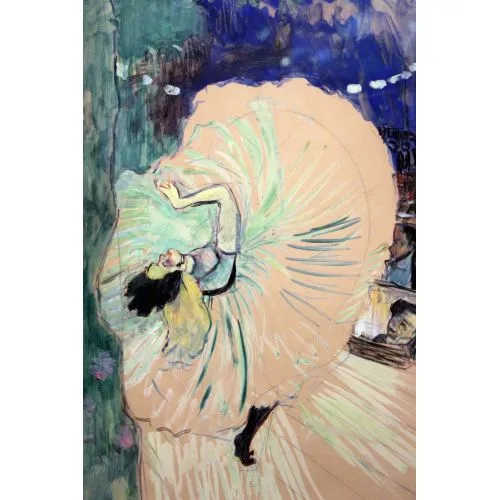 Henri De Toulouse Lautrec Direksiyon Başında Görülen Dolgun Balerin Post Empresyonizm Henri De Toulouse Lautrec Direksiyon Başında Görülen Dolgun Balerin Post Empresyonizm Sanat Akımları Kanvas Efektli Tablo