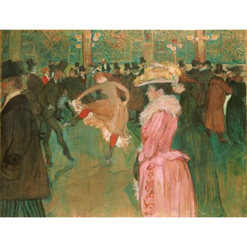 Henri De Toulouse Lautrec French At The Moulin Rouge The Dance Henri De Toulouse Lautrec French At The Moulin Rouge The Dance