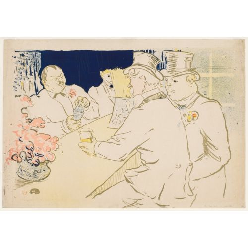 Henri De Toulouse Lautrec The Irish And American Bar Rue Royale Henri De Toulouse Lautrec The Irish And American Bar Rue Royale