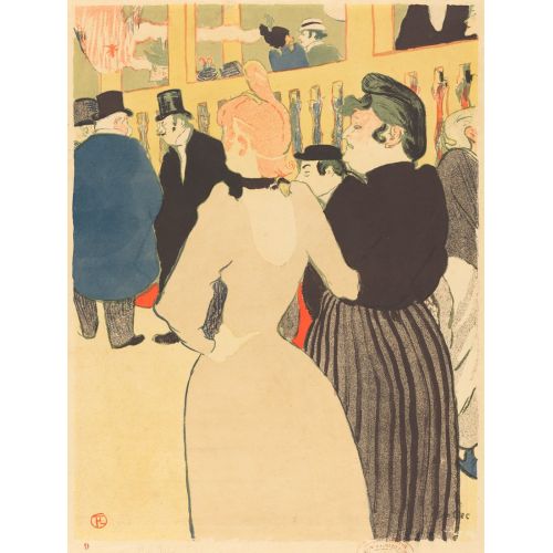 Henri De Toulouse Lautrec At The Moulin Rouge La Goulue And Her Sister