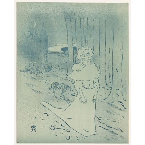 Henri De Toulouse Lautrec The Chatelaine The Tocsin Henri De Toulouse Lautrec The Chatelaine The Tocsin