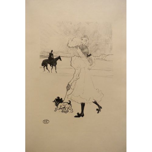 Henri De Toulouse Lautrec In The Bois De Boulogne Henri De Toulouse Lautrec In The Bois De Boulogne