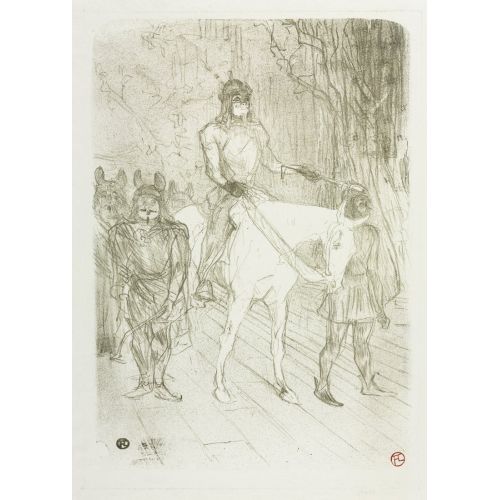 Henri De Toulouse Lautrec Entree De Brasseur Dans Chilperic Henri De Toulouse Lautrec Entree De Brasseur Dans Chilperic