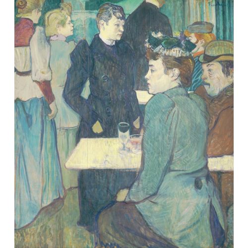 Henri De Toulouse Lautrec A Corner Of The Moulin De La Galette
