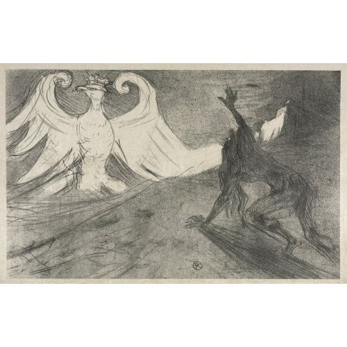 Henri De Toulouse Lautrec Project For Frontispiece To At The Foot Of Sinai Henri De Toulouse Lautrec Project For Frontispiece To At The Foot Of Sinai