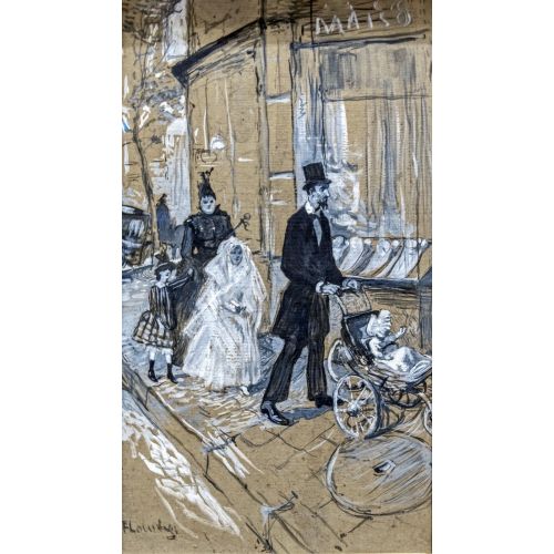 Henri De Toulouse Lautrec Augustins İlk Cemaat Henri De Toulouse Lautrec Augustins İlk Cemaat