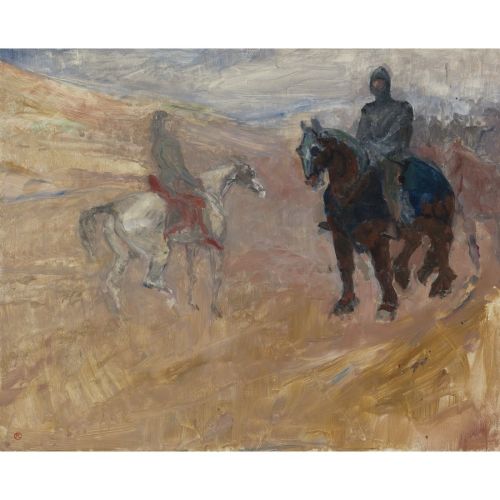 Henri De Toulouse Lautrec Two Knight In Armor Henri De Toulouse Lautrec Two Knight In Armor