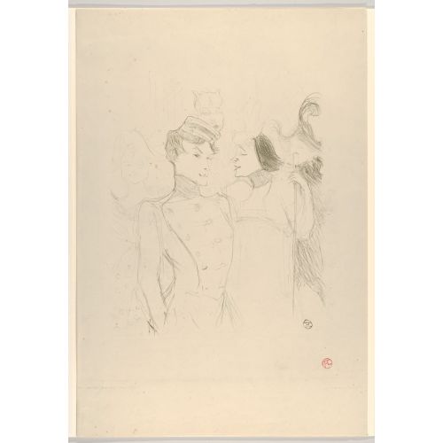 Henri De Toulouse Lautrec Marcelle Lender And Eva Lavalliere In A Revue At The Varietes Henri De Toulouse Lautrec Marcelle Lender And Eva Lavalliere In A Revue At The Varietes