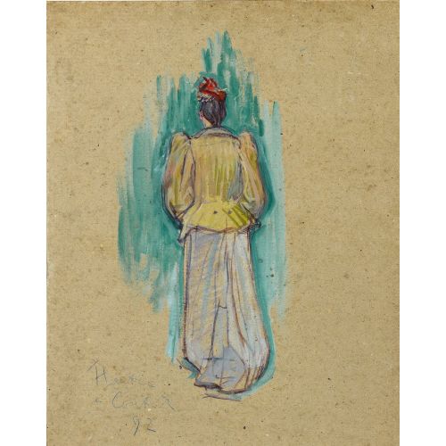 Henri De Toulouse Lautrec La Promeneuse Henri De Toulouse Lautrec La Promeneuse