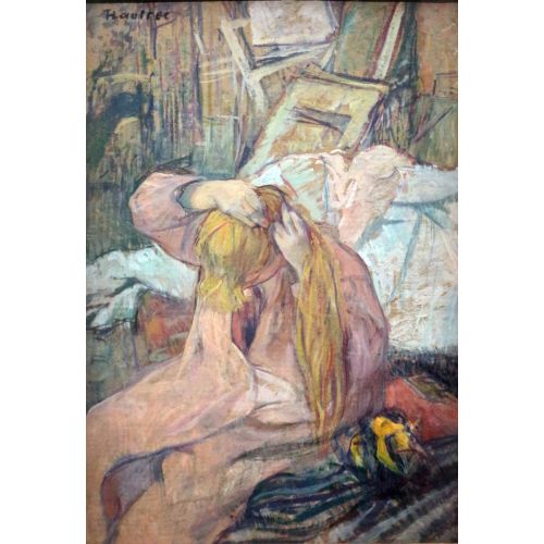 Henri De Toulouse Lautrec Donna Che Si Pettina Henri De Toulouse Lautrec Donna Che Si Pettina