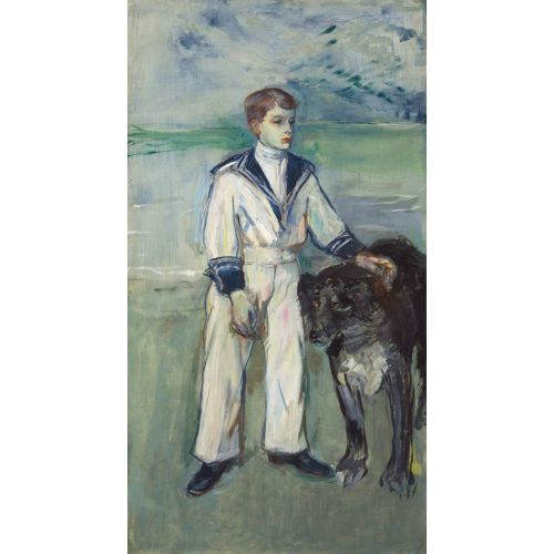 Henri De Toulouse Lautrec The Child With The Dog Henri De Toulouse Lautrec The Child With The Dog