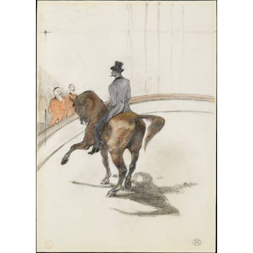 Henri De Toulouse Lautrec At The Circus The Spanish Walk