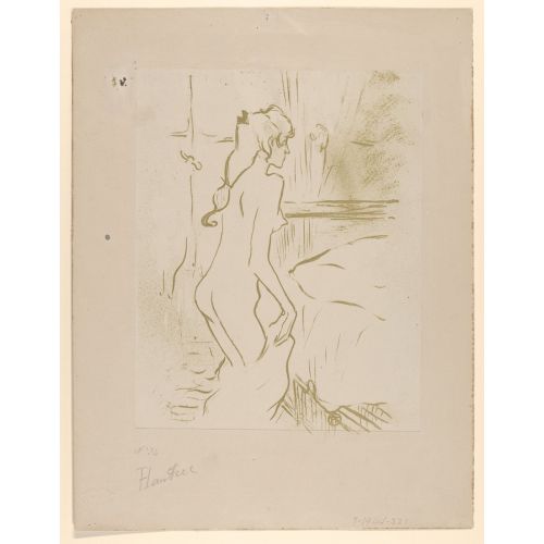 Henri De Toulouse Lautrec Study Of A Woman Henri De Toulouse Lautrec Study Of A Woman