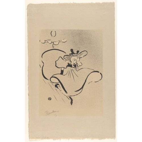 Henri De Toulouse Lautrec Jane Avril From Le Cafe Concert Henri De Toulouse Lautrec Jane Avril From Le Cafe Concert