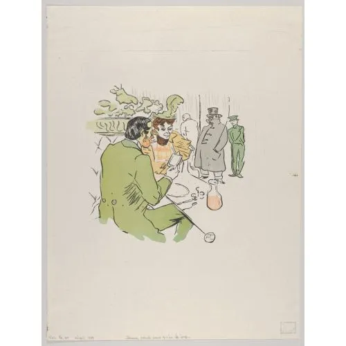 Henri De Toulouse Lautrec Jeanne Görülmeden Almak Post Empresyonizm Henri De Toulouse Lautrec Jeanne Görülmeden Almak Post Empresyonizm Sanat Akımları Kanvas Efektli Tablo, Resim Kağıdı
