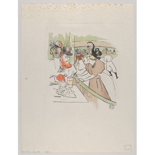 Henri De Toulouse Lautrec Skating From Le Rire Henri De Toulouse Lautrec Skating From Le Rire