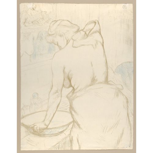 Henri De Toulouse Lautrec Washing Henri De Toulouse Lautrec Washing