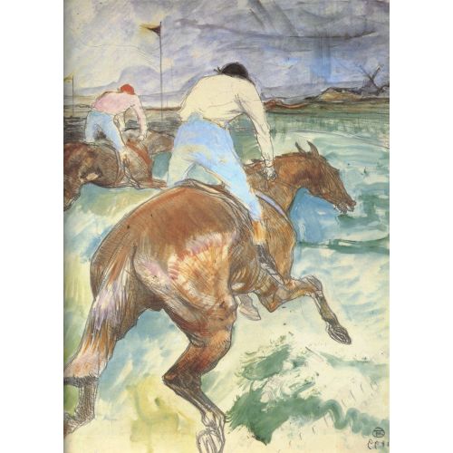Henri De Toulouse Lautrec The Jockey Henri De Toulouse Lautrec The Jockey