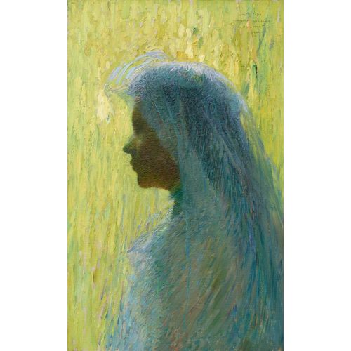 Henri Martin, The Blue Dress Oil Paintings