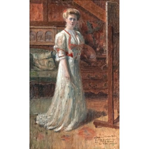 Henri Martin, Bayan Myriam Rocher Portresi Henri Martin, Bayan Myriam Rocher Portresi