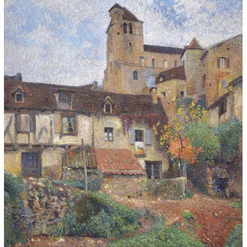 Henri Martin, Saint Cirq Lapopie Henri Martin, Saint Cirq Lapopie