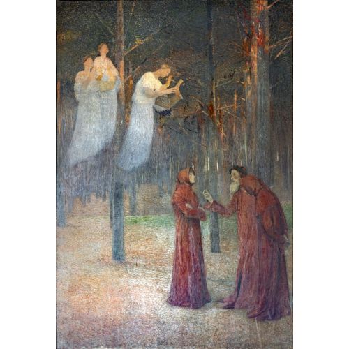 Henri Martin, Salle Des Illustres Les Poetes Du Gay Savoir Henri Martin, Salle Des Illustres Les Poetes Du Gay Savoir