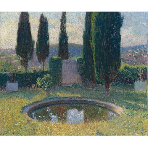 Henri Martin, Ağaçlar Ve Gölet Henri Martin, Ağaçlar Ve Gölet