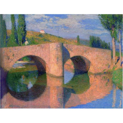 Henri Martin, Bridge At Labastide Du Vert