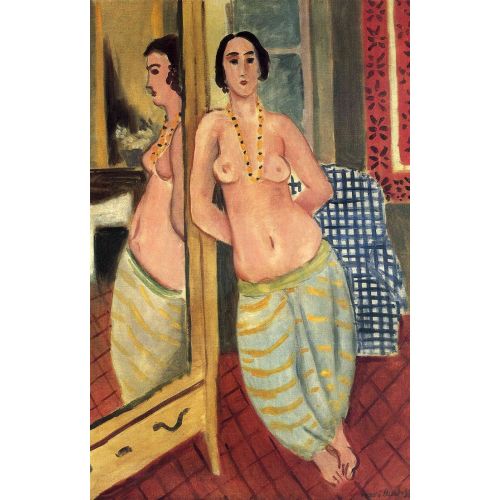 Henri Matisse, Bir Aynaya Yansıyan Ayakta Cariye