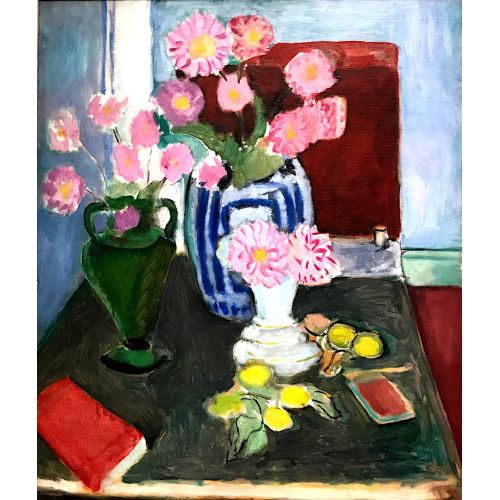 Henri Matisse, Üç Vazo İle Natürmort Henri Matisse, Üç Vazo İle Natürmort