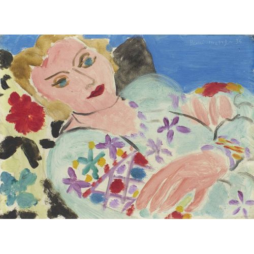 Henri Matisse, Yeşil İşlemeli Bluz Henri Matisse, Yeşil İşlemeli Bluz
