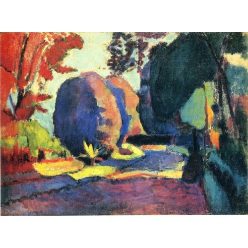 Henri Matisse, The Luxembourg Gardens
