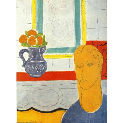 Henri Matisse, Koyu Sarı Kafa Henri Matisse, Koyu Sarı Kafa