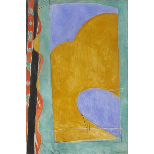 Henri Matisse, The Yellow Curtain Henri Matisse, The Yellow Curtain