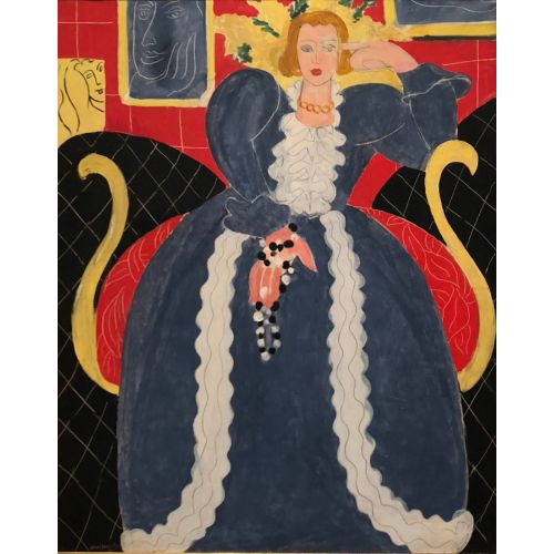 Henri Matisse, Mavili Kadın