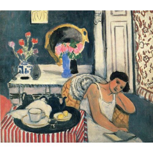 Henri Matisse, Kadın Okuyor Henri Matisse, Kadın Okuyor