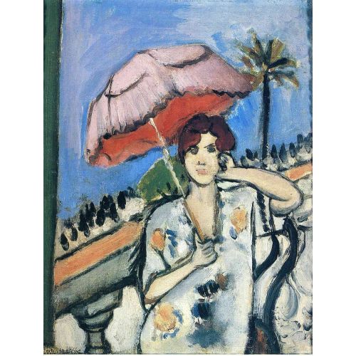 Henri Matisse, Kadın İle Şemsiye Henri Matisse, Kadın İle Şemsiye