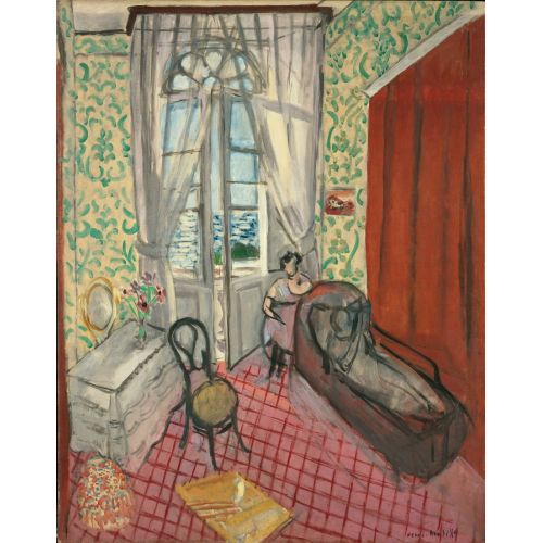 Henri Matisse Woman With Sofa Or Divan Fauvism Art Movements Henri Matisse: Woman with Sofa or DivanHenri Matisses work Woman