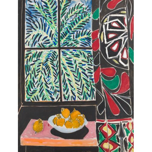 Henri Matisse, Mısır Perdeli İç Mekan