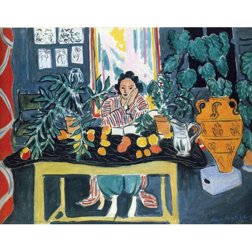 Henri Matisse, Etrüsk Vazo İle İç Mekan