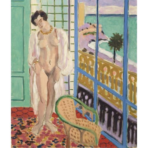 Henri Matisse, Pencerede Çıplak Henri Matisse, Pencerede Çıplak