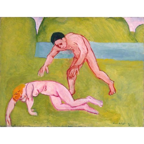 Henri Matisse, Nymph And Satyr Fauvism Henri Matisse Nymph And Satyr Fauvism Art Movements Henri Matisse: Nymph and SatyrThe artwork titled Nymph and Satyr is a