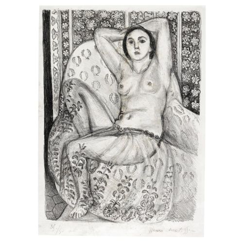 Henri Matisse, Cariye Çizimi Henri Matisse, Cariye Çizimi