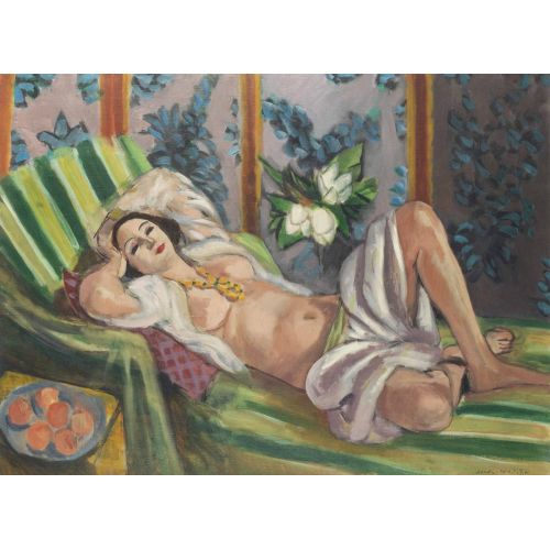 Henri Matisse, Manolya İle Yatan Cariye Henri Matisse, Manolya İle Yatan Cariye